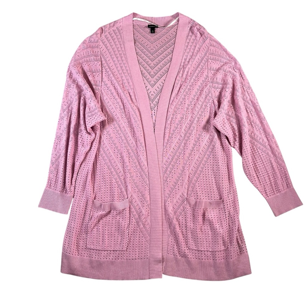 Torrid Women’s Pink Open Front Knit‎ Cardigan Size 3